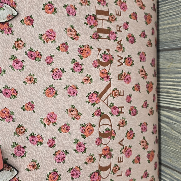 Coach Highline Tote With Floral Print - Picture 4 of 9